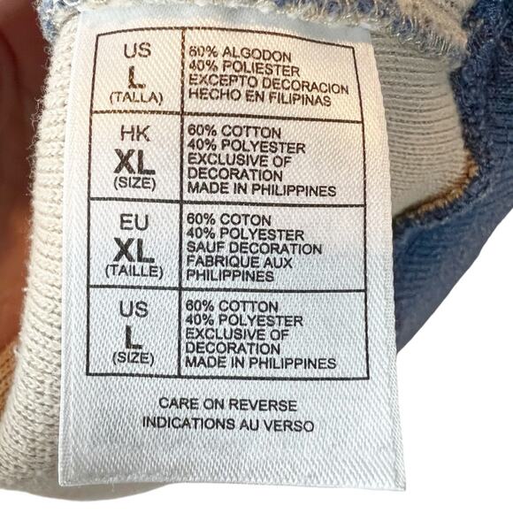 Disney Parks Walt Disney World 1971 Men’s Quarter Zip Pullover Sz L - Picture 5 of 6